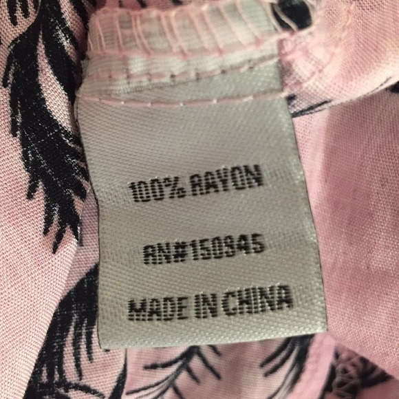 Boho Soul PINK Palm Dress New size Small - Picture 7 of 7